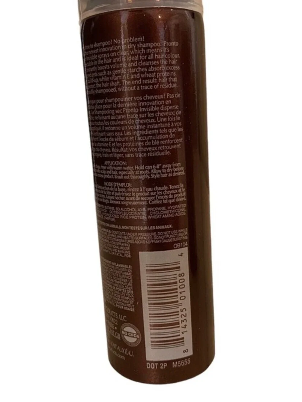 2x Oscar Blandi Pronto Invisible Volumizing Dry Shampoo Spray 1.4 oz Travel
